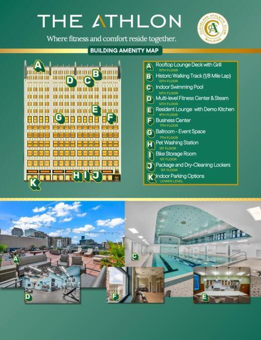2Br Unit In The Heart Of Dt On Playhouse Square, With Pool And Gym Access-1106 Lejlighed Cleveland Eksteriør billede